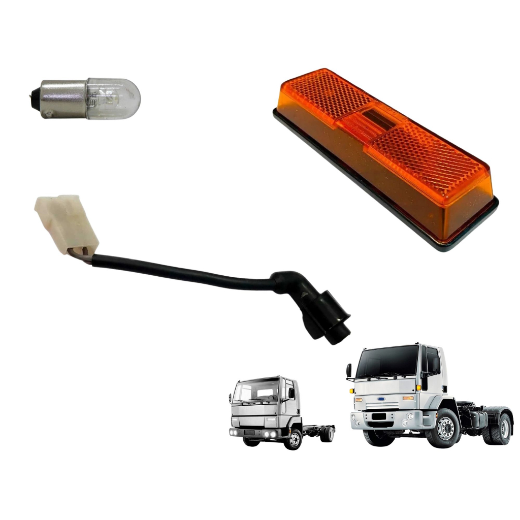 Kit Lanterna C/ Soquete Estribo Ford Cago 815 915 815s 712
