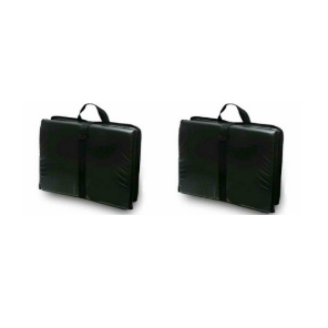 Kit 02 Colchonetes Dobrável Maleta Academia