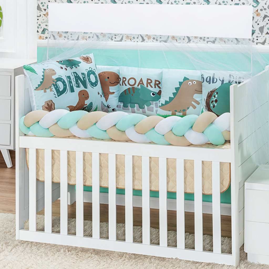 Kit Berço Completo Rosa e Azul 10 Peças Lindo Sublimado Estampado Americano e Nacional em Oferta na Shopee