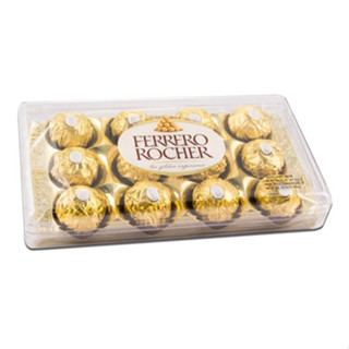 Caixa De Chocolate Bombom Ferrero Rocher - Com 12 Unidades 150g