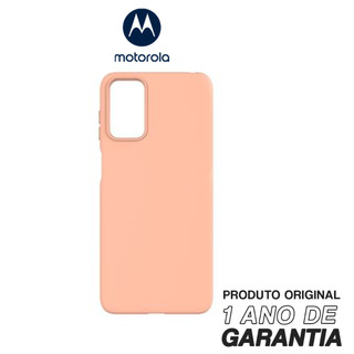 Capa Moto G42 Original Motorola Protetora Anti Impacto Coral