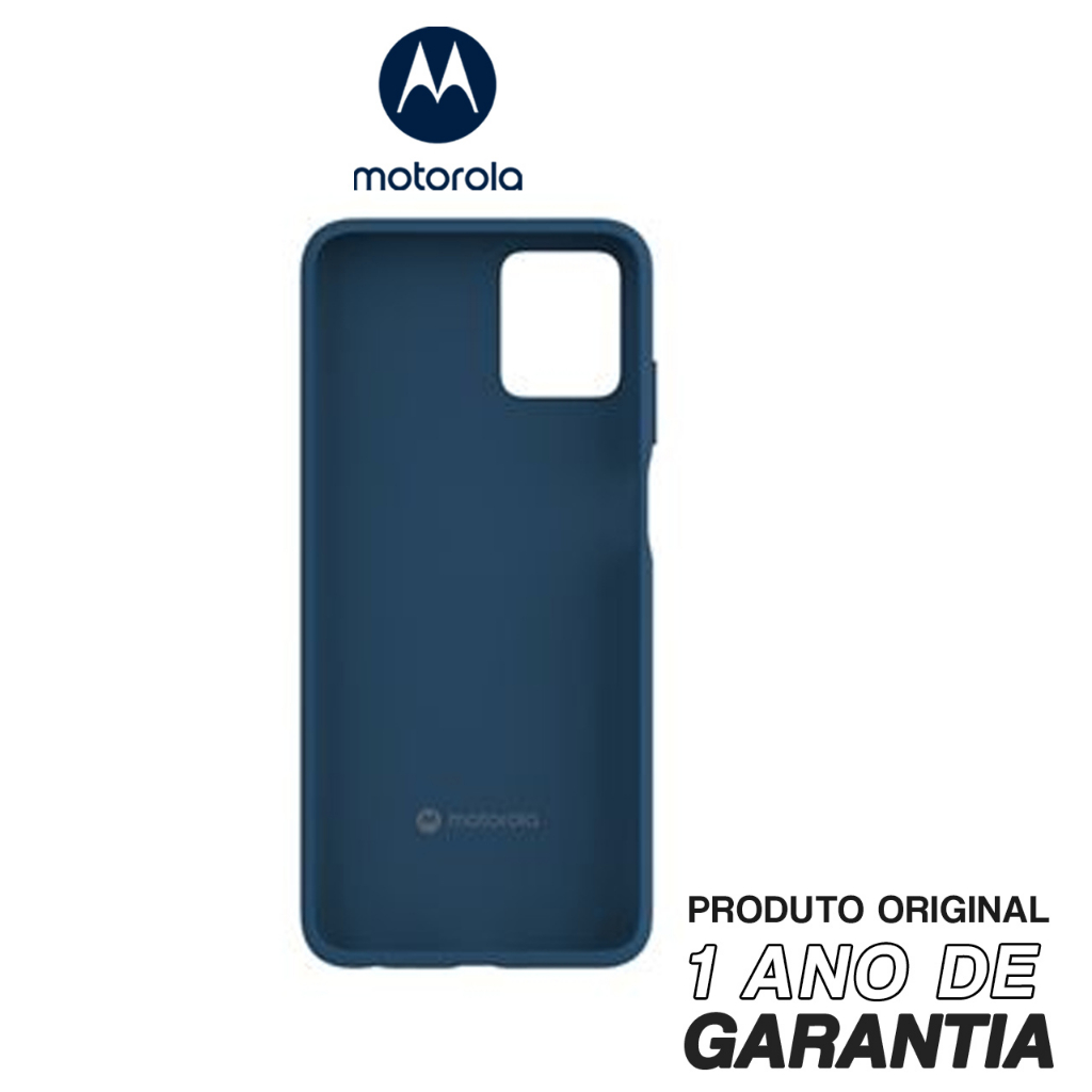 Capa Protetora Original Motorola Anti Impacto G32 Azul