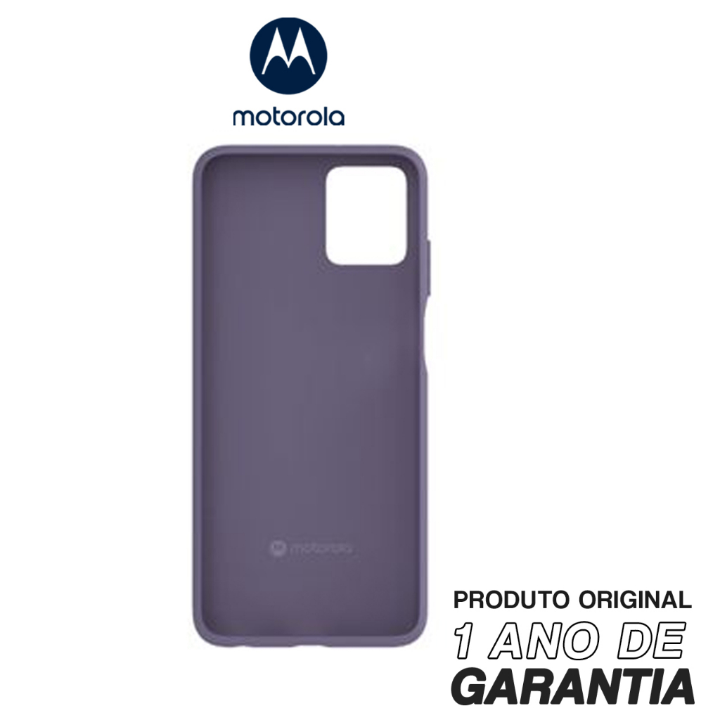 Capa Protetora Original Motorola Anti Impacto G32 Roxo em Oferta na Shopee