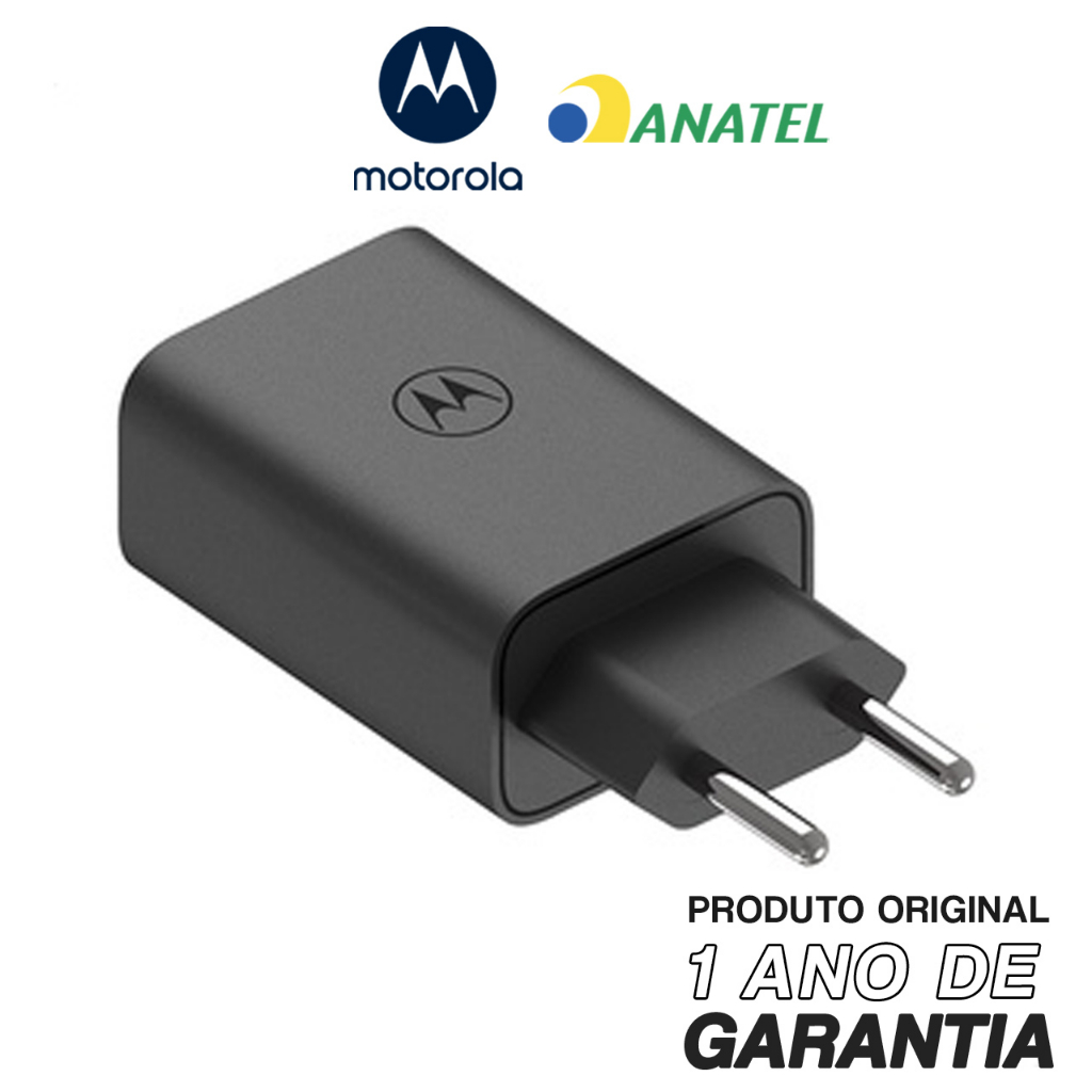 Carregador Portátil De Parede Motorola Turbo Power 68w Sem Embalagem