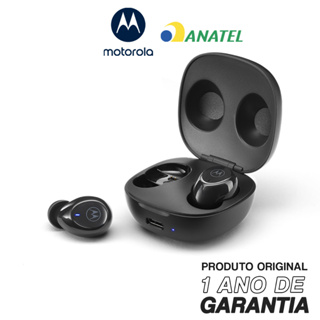 Fone De Ouvido Motorola Moto Buds 105 Bluetooth Preto em Oferta na Shopee