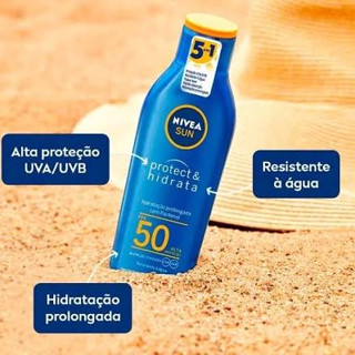 Protetor Solar Nivea Sun Protect & Hidrata FPS 50 200ML