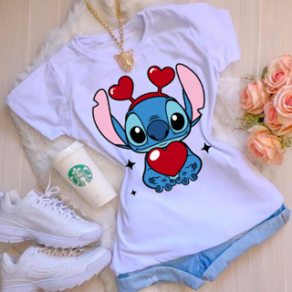 camiseta feminina basica estampa personagens roupa moda p ao gg