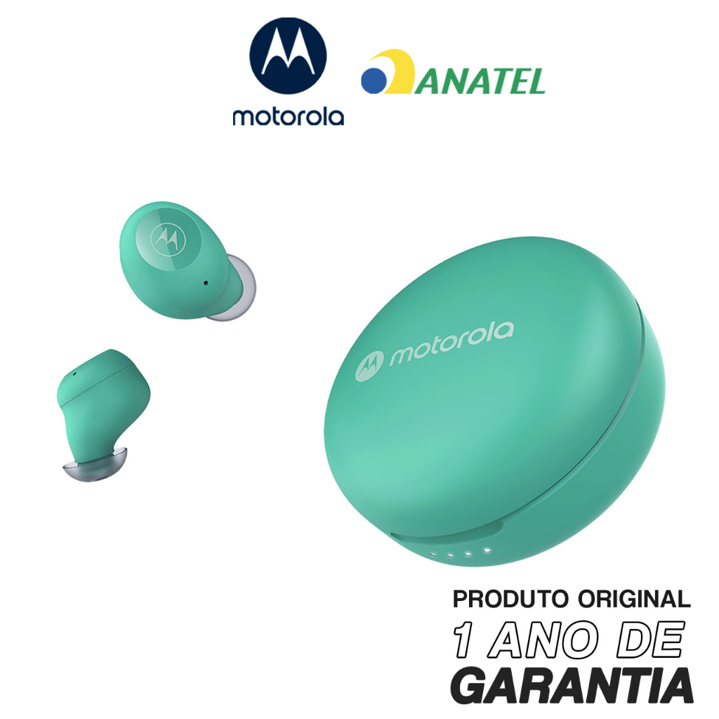 Fone De Ouvido sem fio Motorola Moto Buds 250 Bluetooth Verde - Audio