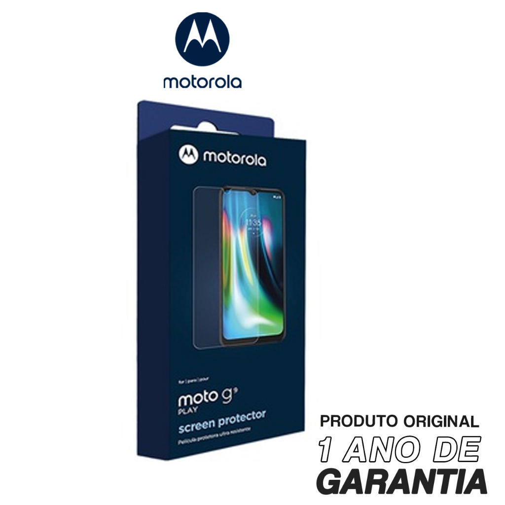 Película De Vidro Moto G9 Play Motorola Original Antibacteriana em Oferta na Shopee