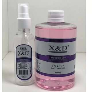 prep x&d de 500ml com Refil de 120ml