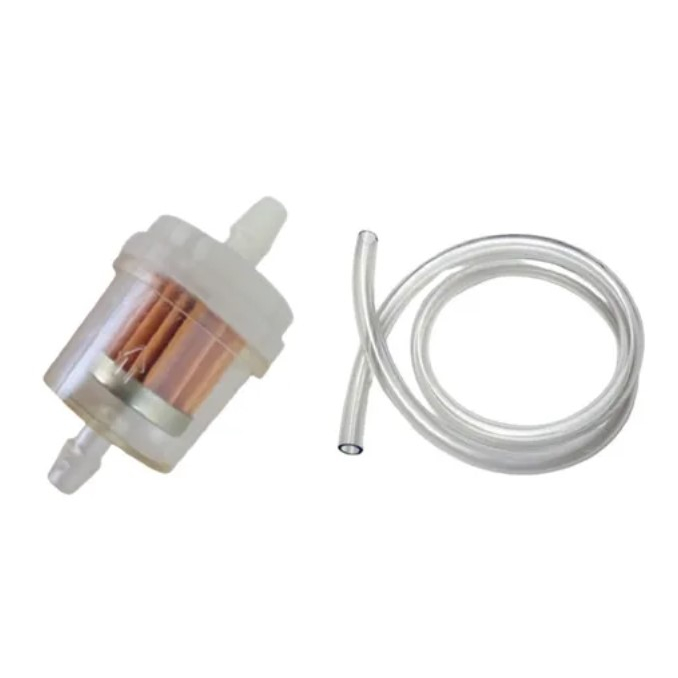 Filtro Gasolina Bike Motorizada / Mobilete / Moto + 20 Cm Mangueira