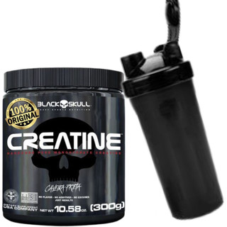 CREATINA BLACK SKULL 300 GR PURA- CREATINA 100% PURA CREATINA MONOHIDRATADA BLACK SKULL