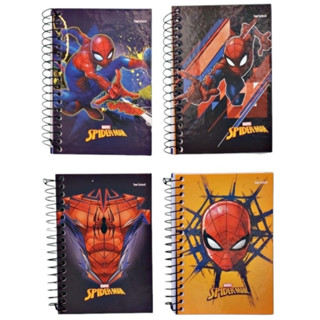 Caderno 1/8 80 Fls Homem Aranha / Spider Man