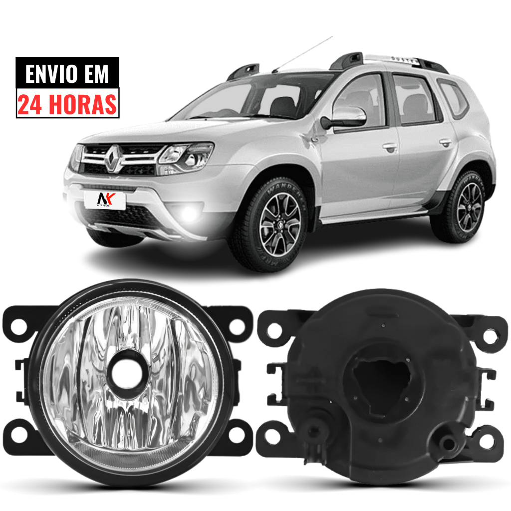 Farol Milha Duster 2012 2013 2014 15 2016 2017 2018 em Oferta na Shopee