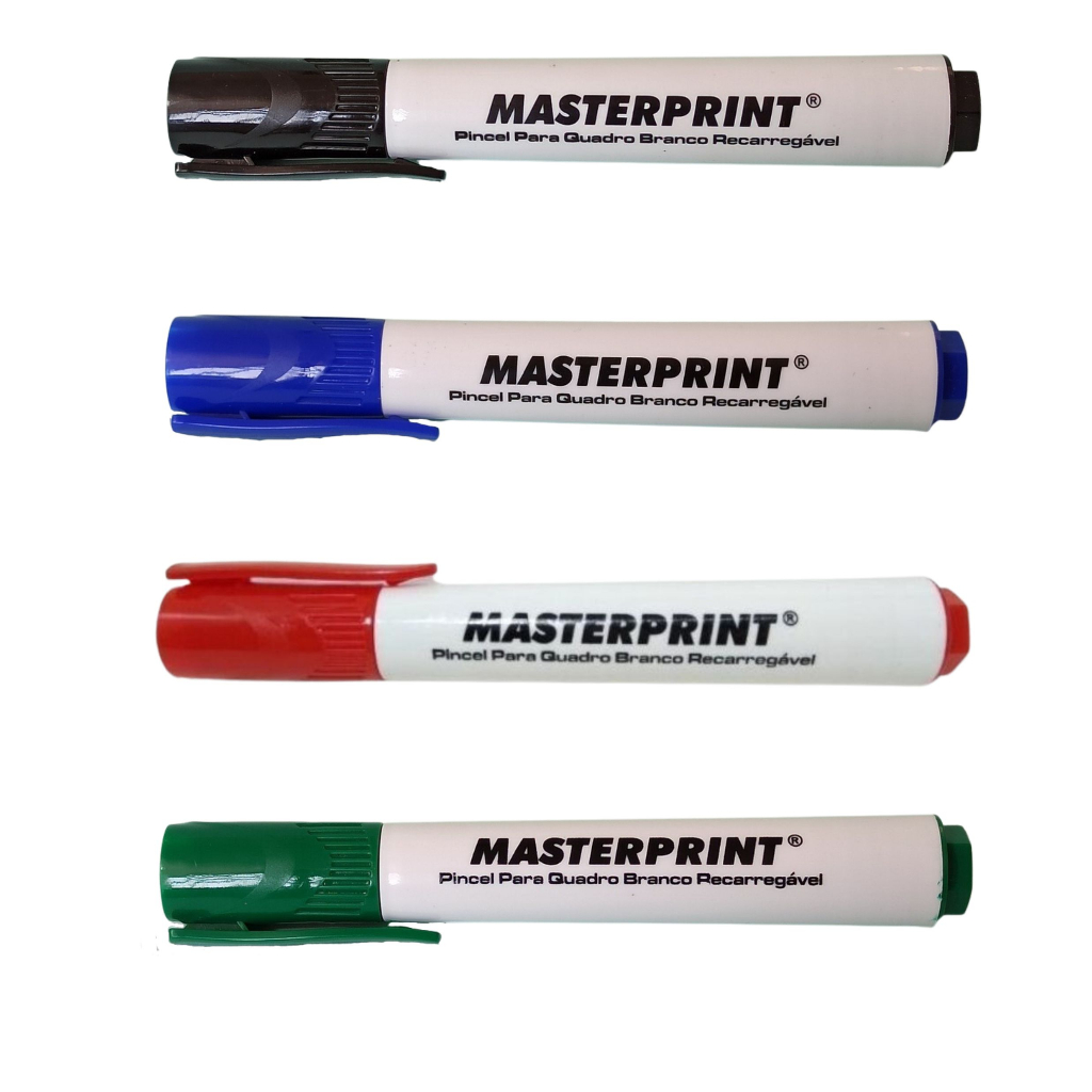 Pincel para Quadro Branco Recarregável MP619 - Masterprint