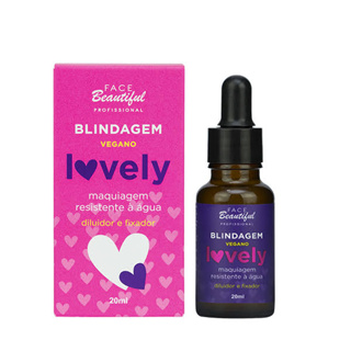 Blindagem Vegana Lovely Face Beautiful em Oferta na Shopee