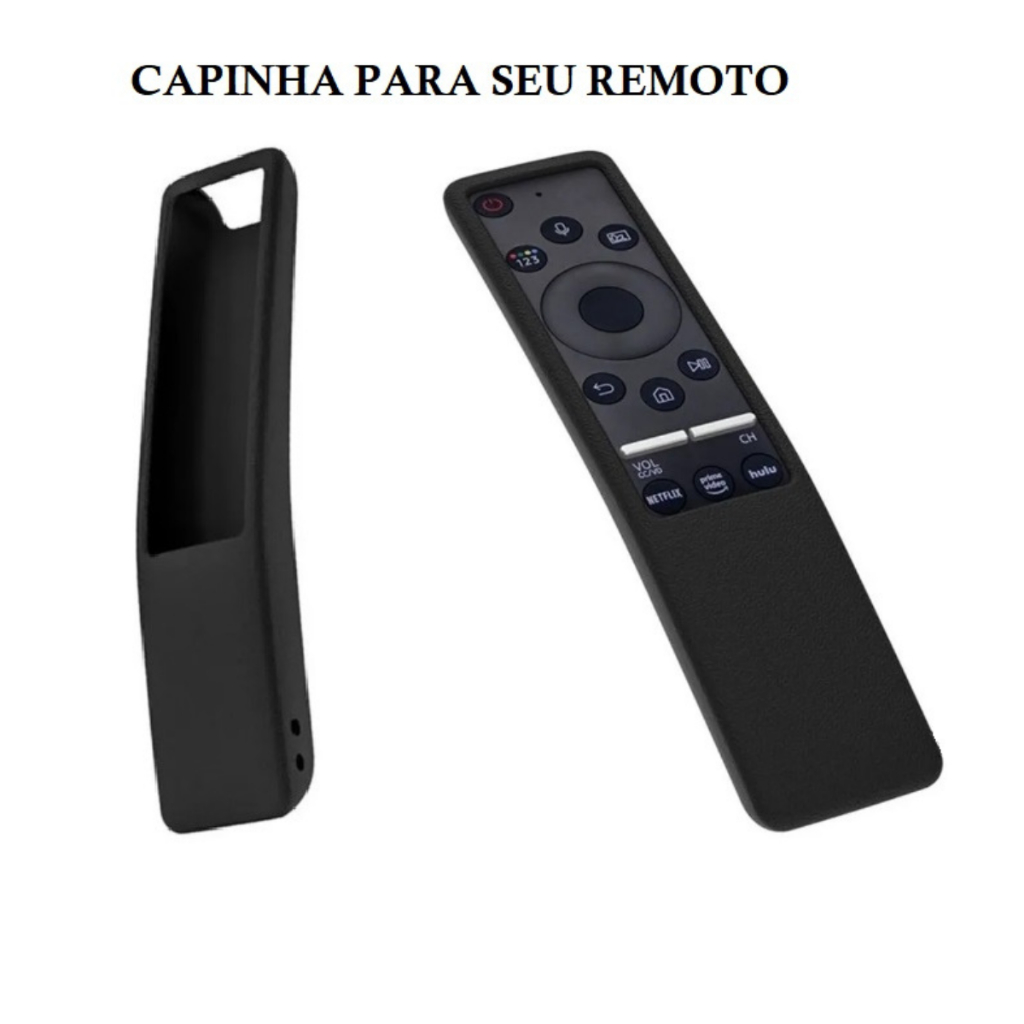 Capa de Controle Remoto Silicone Para Tv Samsung Smart Aberta modelo UN50TU8000GXZD