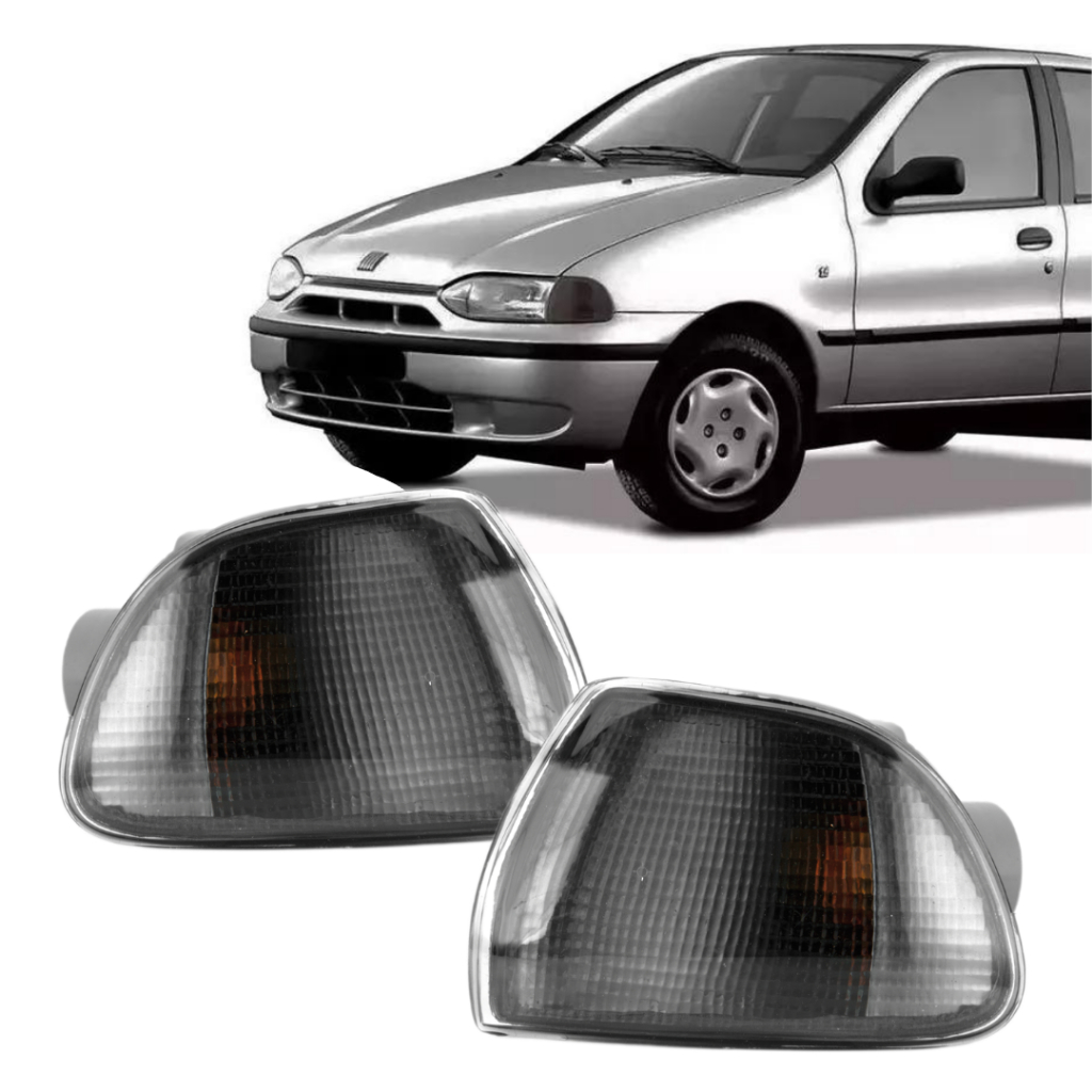 Par Lanterna Pisca Dianteira Seta Fiat Palio Siena Strada Fume 96 A 99 PROMOCAO