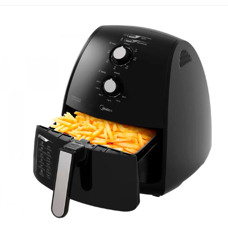 Fritadeira Elétrica sem Óleo/Air Fryer Midea FRP42 - 4L com Timer 220v