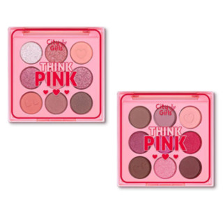 Paleta de Sombras Think Pink 9 Cores City Girls