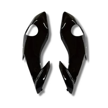 Par Carenagem Lateral Farol Bananinha Fan Start 160 2022 Preta