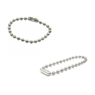 Corrente de Bolinha 10 Centímetros Com Fecho Canoa / Corrente TAG Para Chaveiros Bijuterias Artesanatos Lembrancinhas em Oferta na Shopee