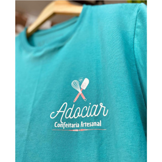 ESTAMPA logomarca de sua empresa 10 unidades  facil aplicação * pode-se aplicar com ferro de passar/prensa termica em Oferta na Shopee