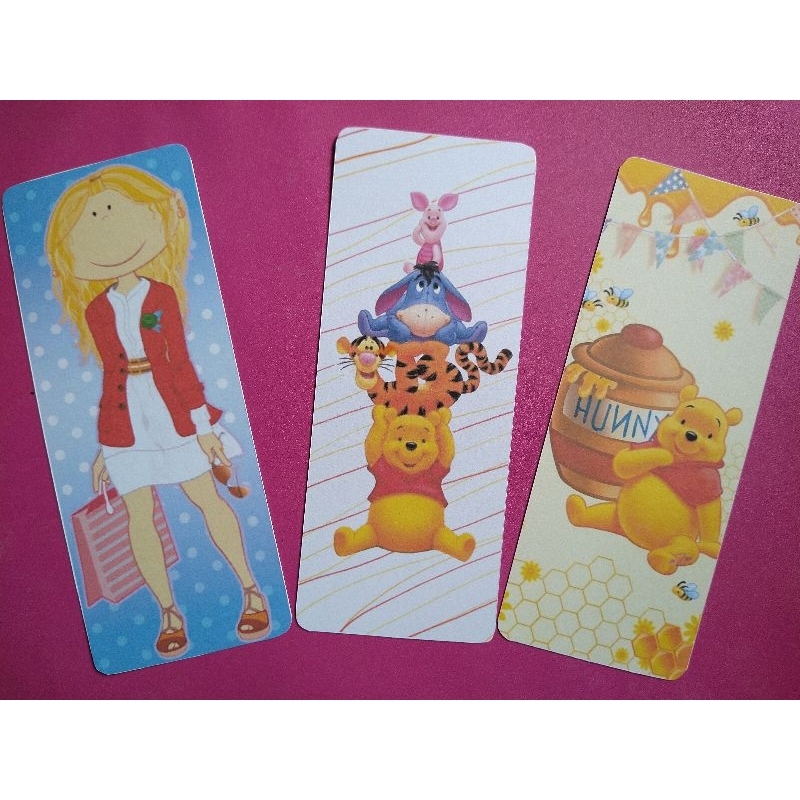 Marca página personalizado personagens Vintage