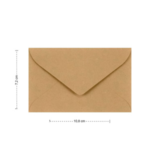 Mini Envelope Natural Kraft Caixa 100 Unidades Convite Floricultura Formatura em Oferta na Shopee