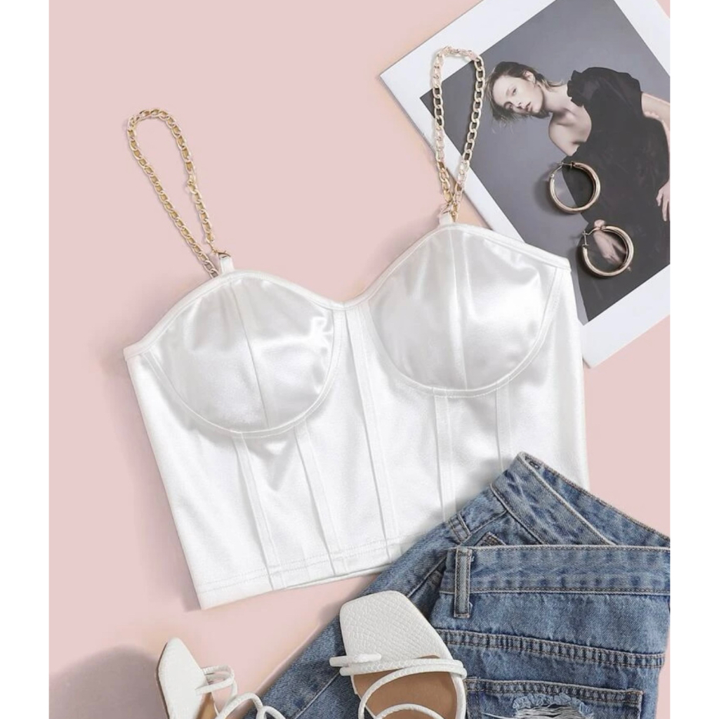 O que é Cropped Cetim Dourado? Guia e Onde Comprar | BuscaProdutos