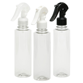 Kit com 20 unidades pet reto alto 250ml rosca-28 com válvula mini gatilho diversas cores
