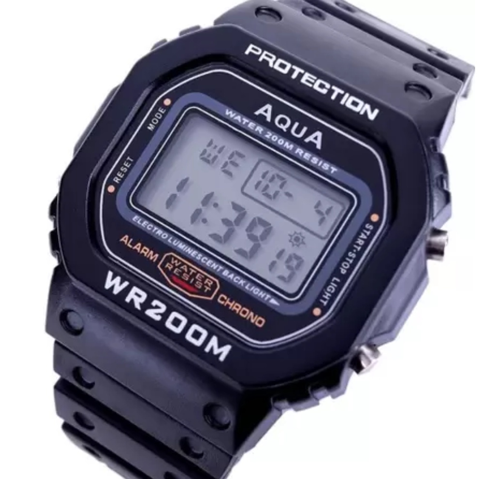 Relógio Masculino Digital Áqua A Prova D´agua Clássico Militar em Oferta na Shopee