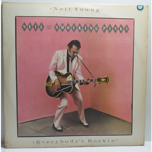 Lp Vinil - Neil Young - Álbum Shocking Pink - Everybody´s Rocking - 1987.