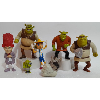 Bonecos da Coleção Mc Donalds dos Personagens do Filme Infantil Shrek