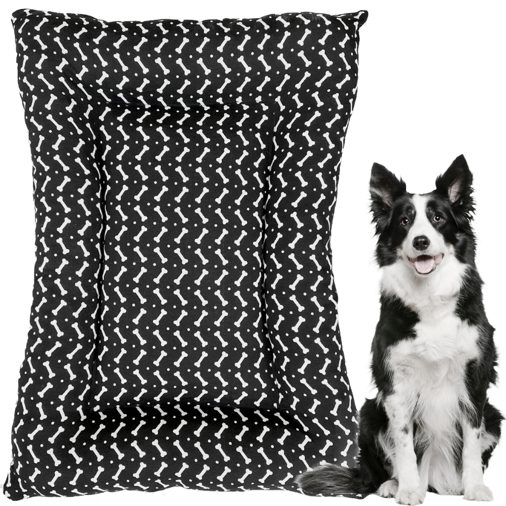 Cama Pet Para Cães e Gatos Colchonete Pet 75x55 Com Zíper Colchonete