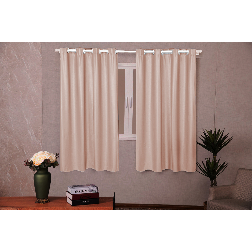 Cortina Curta Pvc Blackout 2.20 Largura x 1,30 Altura Corta a Luz Promoção