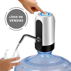 Bomba USB para Galão 5L, 10L e 20L Elétrica Universal com Carregamento.
