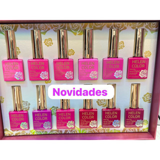 Kit Esmalte Rosa Glamour Helen Color UV / LED 12ml Comprar UM KIt VAI GANHAR UM Gel 15g de Helen Color