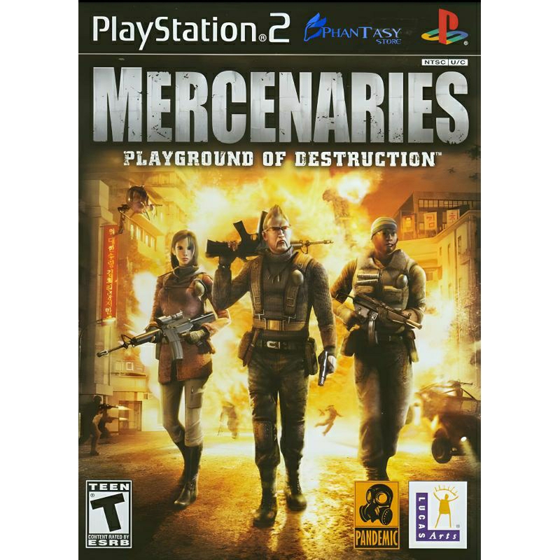 Mercenaries: Playground of Destruction - para PlayStation 2 PS2 desbloqueado