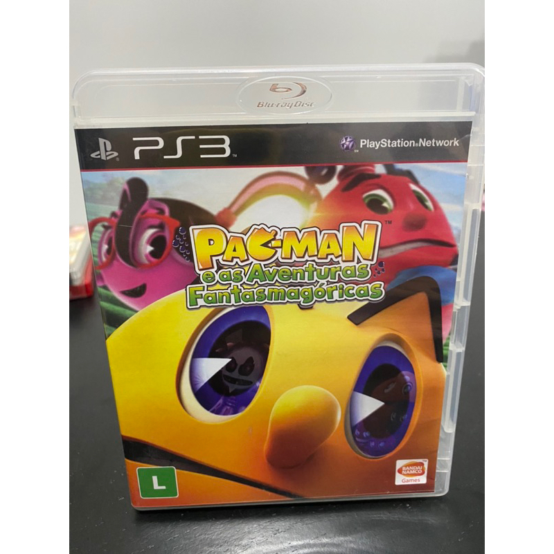 Pac Man e as Aventuras Fantasmagóricas PS3 - Jogos de Playstation 3 Jogo de Aventura Mídia Física Original Usado