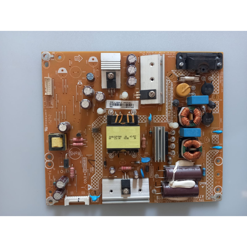 Fonte Philips 43pfg5000 43pfg5100 Tpv 715g6934 P01 000 002h