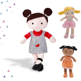 Boneca Pano Tecido Infantil Artesanal Menina Pelúcia Naninha Decoração Antialérgico Fofinha e Macia em Oferta na Shopee
