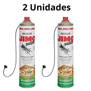 2UN Jimo Cupim Aerossol 400ml / Elimina Cupins, Brocas e Formigas Domésticas