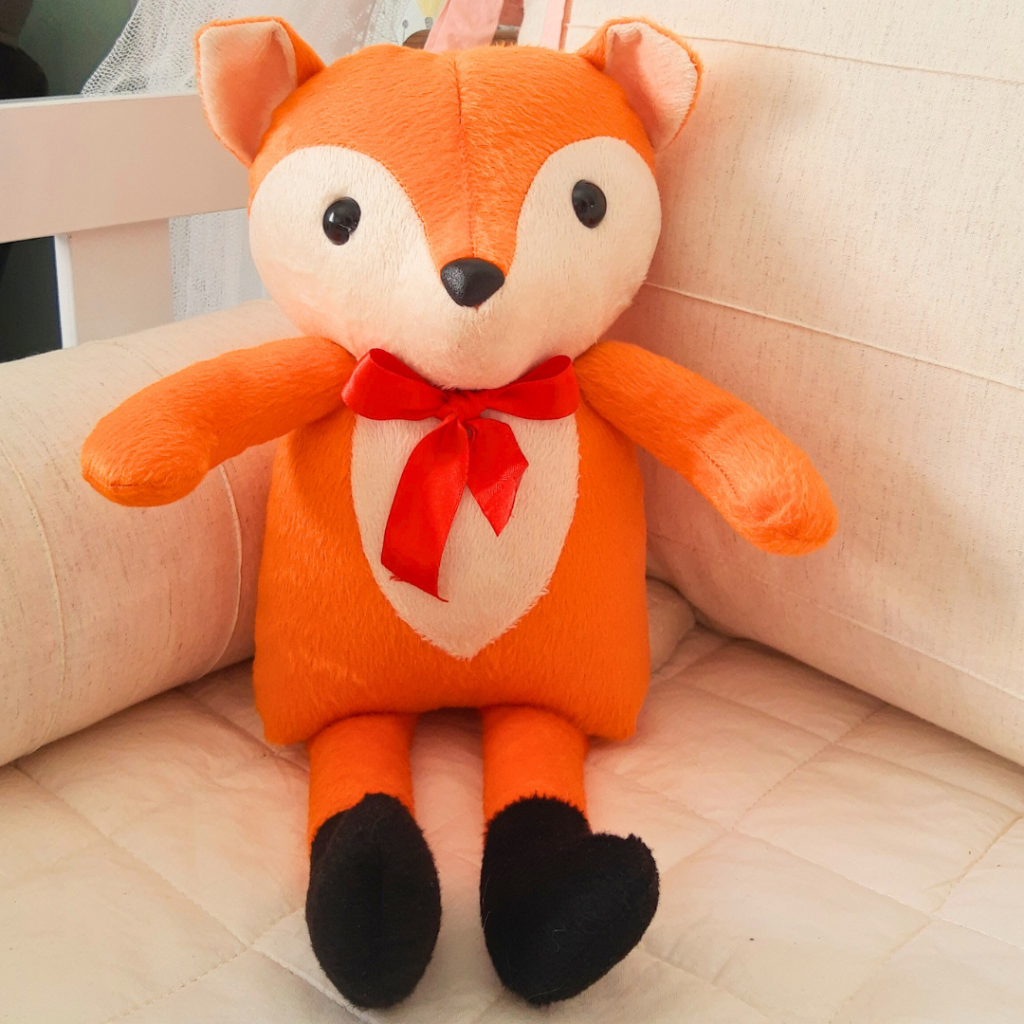 BRINQUEDO DECORACAO QUARTO DE CRIANCA RAPOSA RAPOSINHA