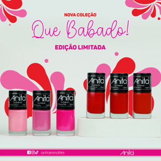 Esmaltes Anita Coleção Que Babado Unitários (Edição Limitada)