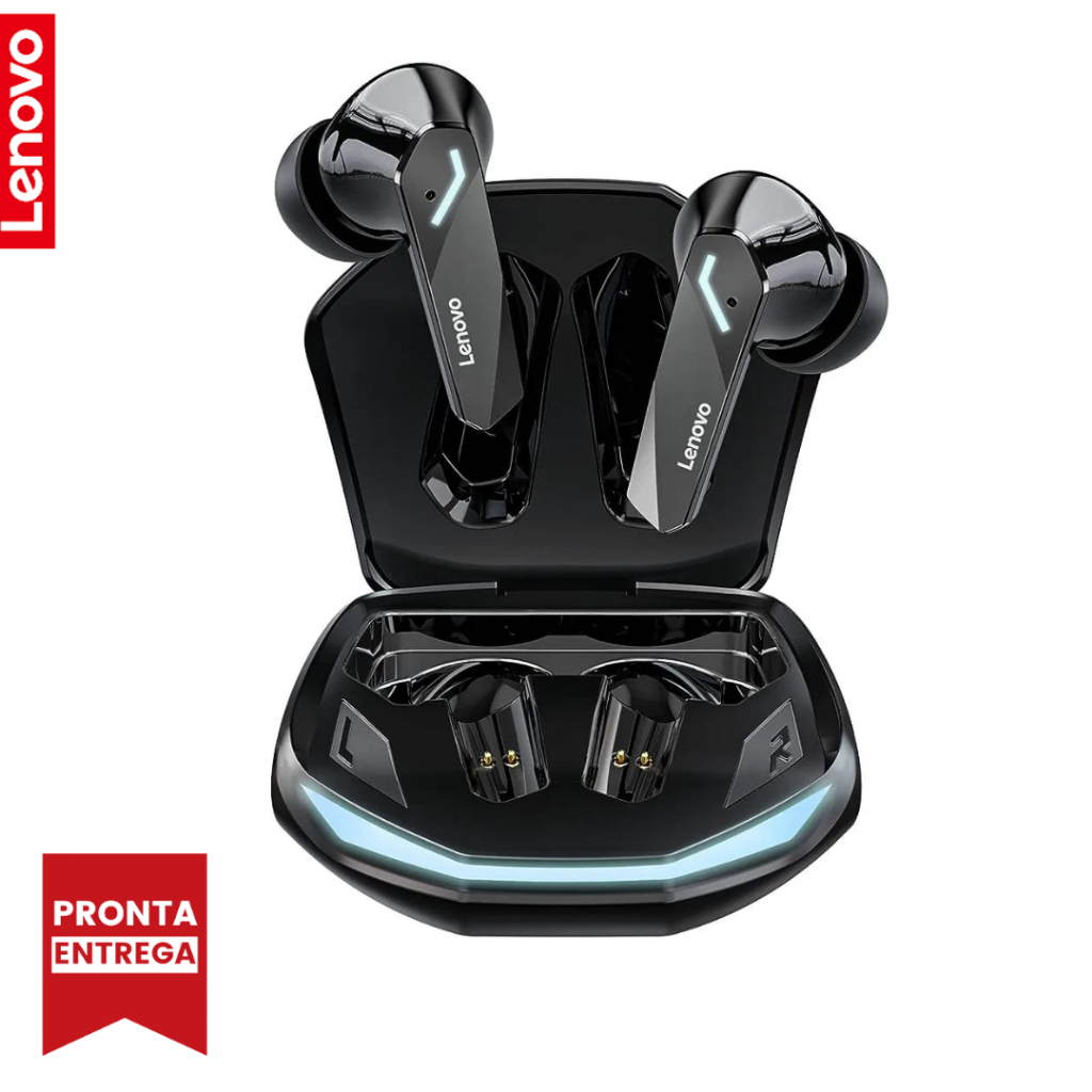 Fone De Ouvido Sem Fio Lenovo Gamer Gm2 Pro Bluetooth Original