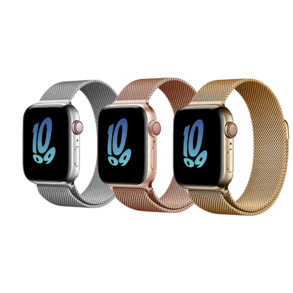 Pulseira Magnética, Pulseira Milanese Loop para Apple Watch Band, Pulseira Milanes magnética, Pulseira Belt, iWatch Series 7, SE, 3, 5, 6, 8, 49mm, 44mm, 45mm, 40mm, 41mm, 42mm, 38mm