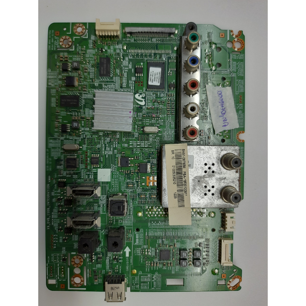 placa principal tv samsung un40eh6000 / bn91-08790m