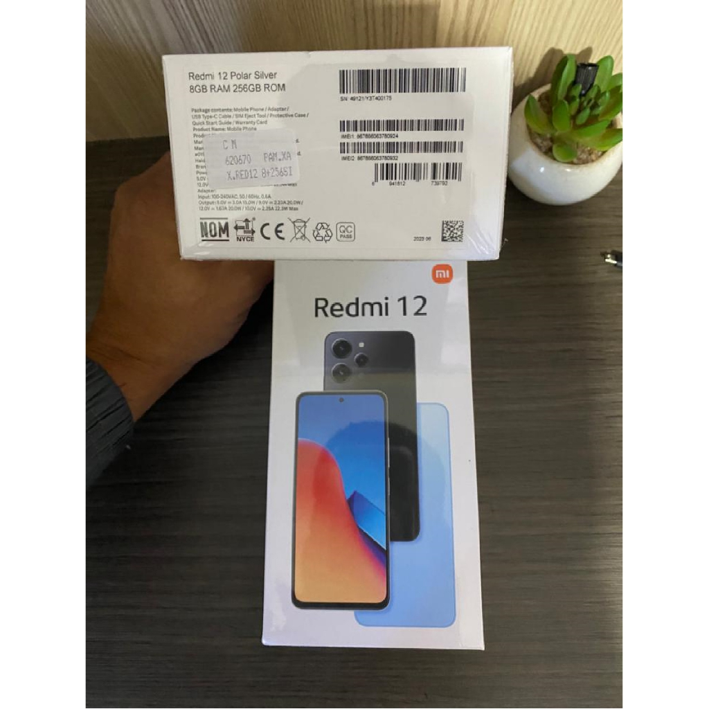 Smartphone Xiaomi Redmi 12 256GB/8GB Versão Global Midnight Black (Preto) LANCAMENTO O MELHOR PRECO DO BRASIL