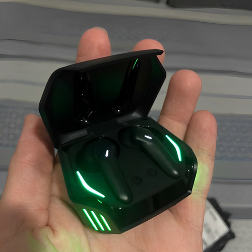 Fone Bluetooth Kaidi Gamer KD 776 Sem Fio Led Music Academia TWS 5.3 — imagem 2 de 2